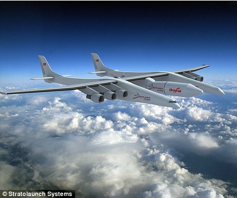 Самый большой в мире самолет Stratolaunch запустят в следующем году