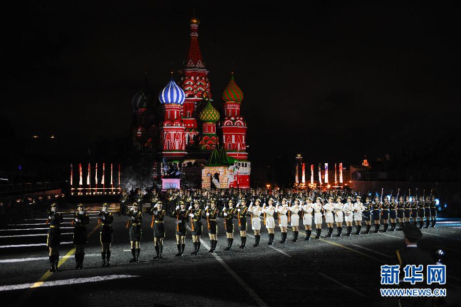 Женщины-военнослужащие НОАК приняли участие в фестивале ?Спасская башни?