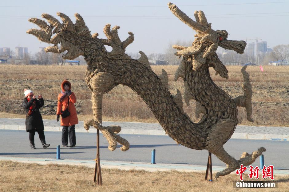 В китайском городе Паньцзинь состоялся Фестиваль соломы