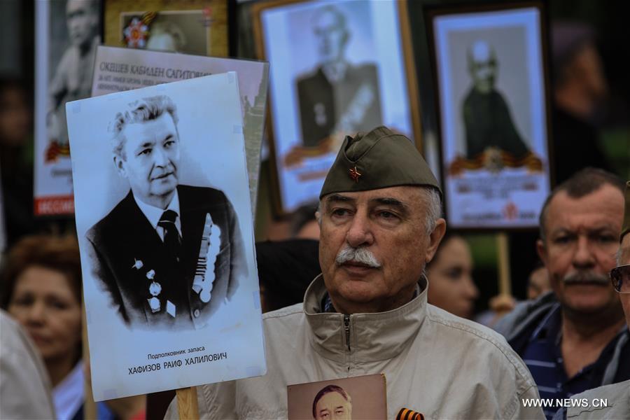 В Алматы отпраздновали День Победы