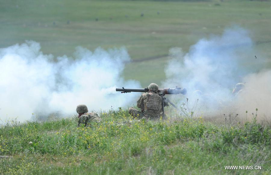 В Грузии завершились совместные военные учения "Достойный партнер- 2016"