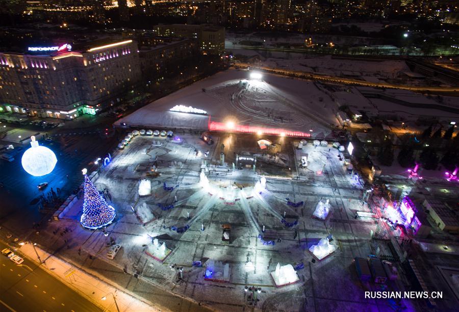 Ночные пейзажи в Москве