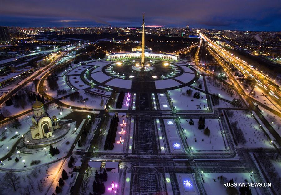 Ночные пейзажи в Москве