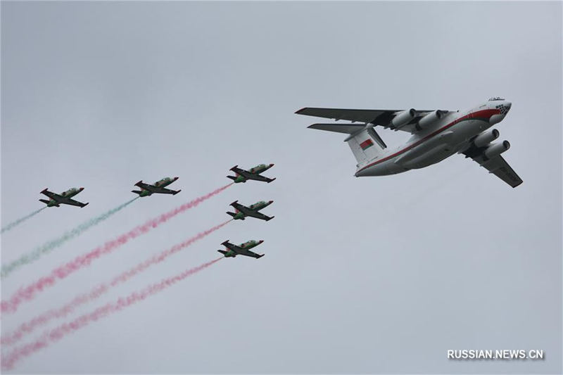 Военный парад в честь Дня независимости в Минске