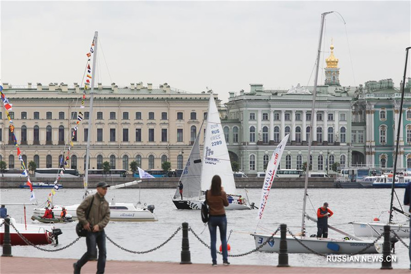 Морской фестиваль и Балтийская яхтенная неделя в Санкт-Петербурге