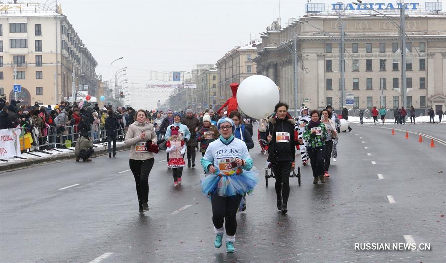 В Минске прошел праздничный забег Beauty Run