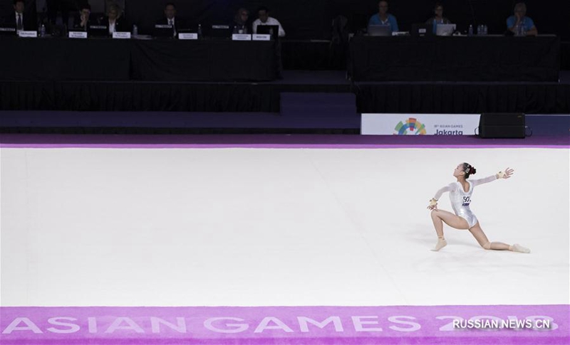 18-е Азиатские игры -- Спортивная гимнастика: китайские гимнастки стали чемпионками в командных соревнованиях