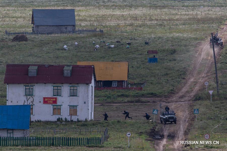 Совместные тактические учения стран-членов ШОС в Челябинской области