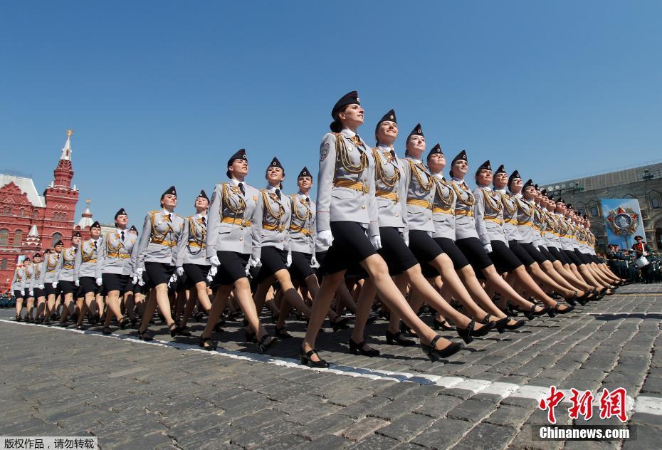 В Москве прошла репетиция парада в честь 74-й годовщины Победы в Великой Отечественной войне