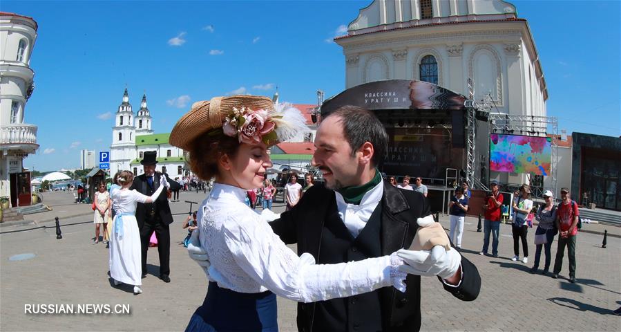 В Минске прошла историческая реконструкция жизни общества времен Первой мировой войны