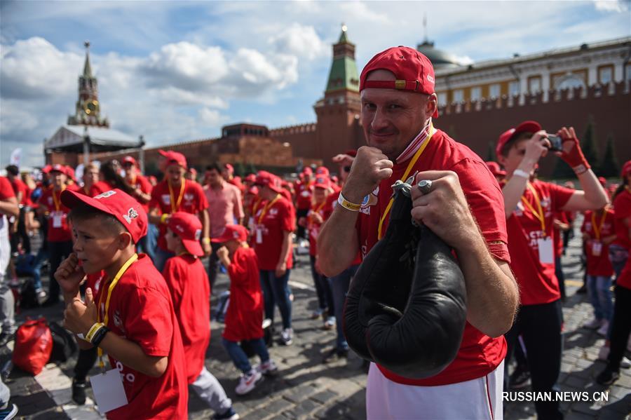 Международный день бокса в Москве