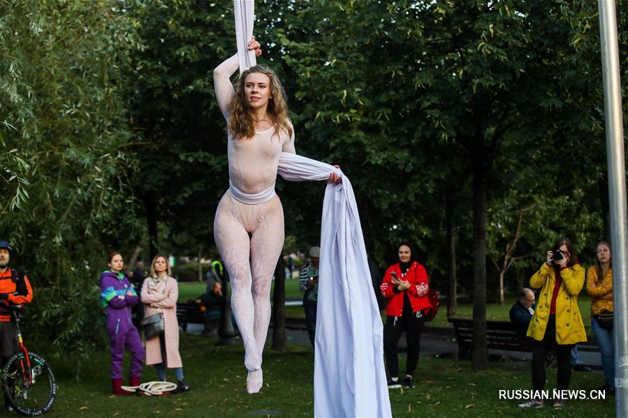 Фестиваль воздушной гимнастики в Москве