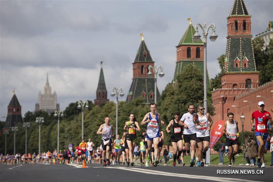 В Москве прошел полумарафон