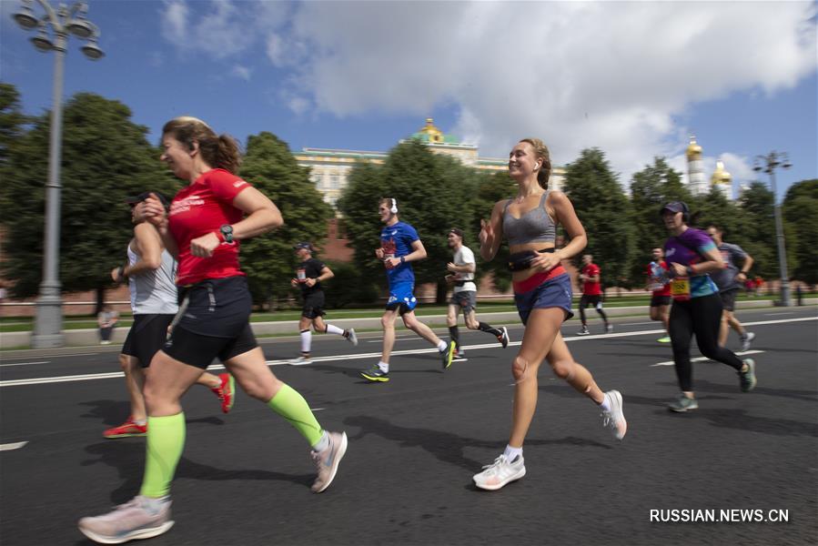 В Москве прошел полумарафон