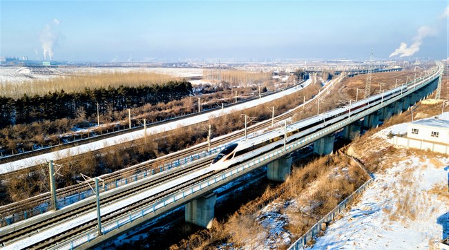 10 лет первой в мире высокоскоростной железной дороге в районе с холодным климатом