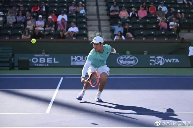 Китайский теннисист У Ибин одержал первую победу в чемпионате BNP Paribas Open