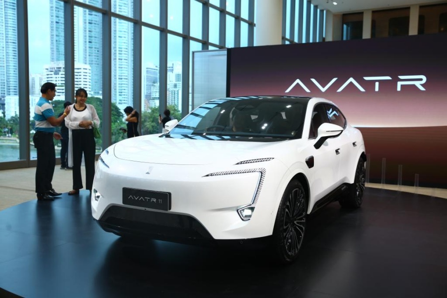 17 июля, Бангкок. Модель AVATR 11 китайского автопроизводителя Changan Automobile. /Фото: Синьхуа/