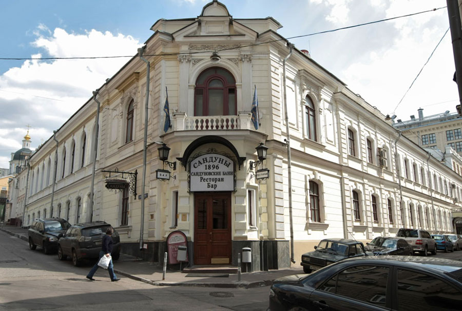 Сандуновские бани в Москве 