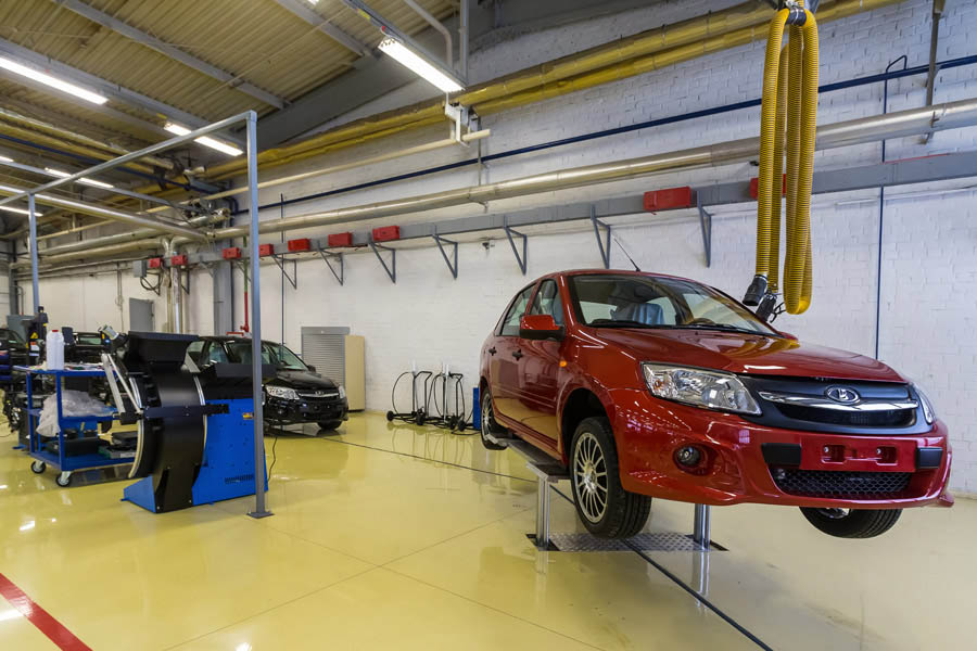 Запуск производства спортивного автомобиля Lada Granta Sport на заводе "АВТОВАЗ" (8)