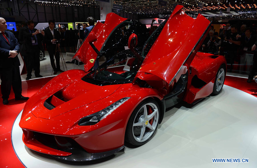 Дебют супекара LaFerrari на 83-м Международном автосалоне в Женеве