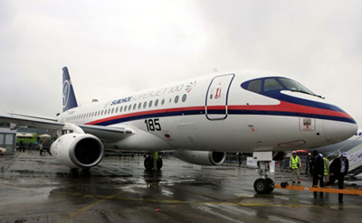 Коммерческий самолёт Superjet-100