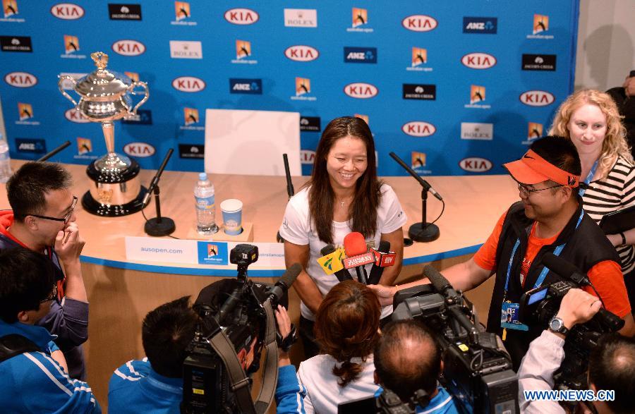 Ли На  выиграла Australian Open (6)